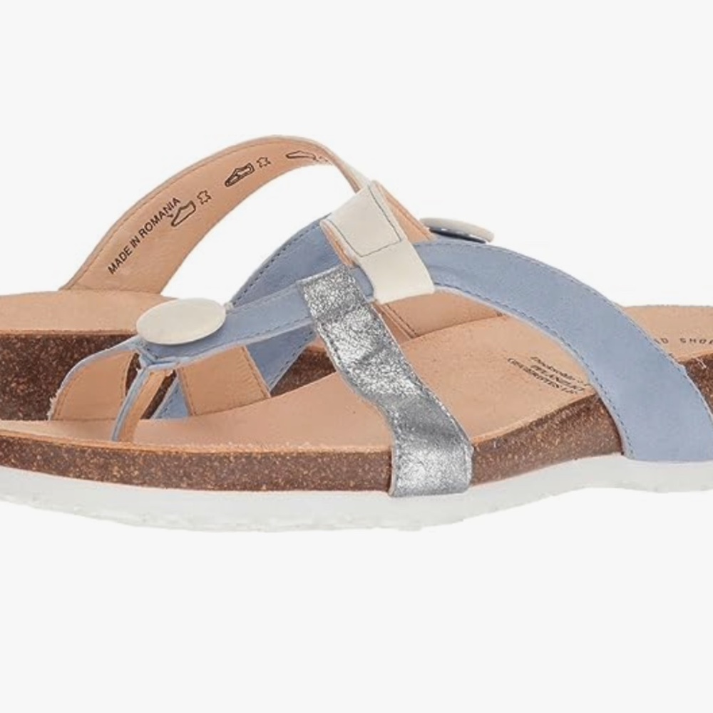 Think! Julia Blue Bohemian Leather Sandals EU 41